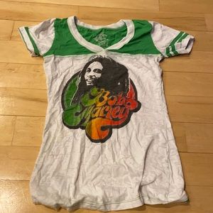 Bob Marley kids short sleeve shirt